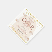 ボホーレインボーイズシェアオンダーフル誕生日紙 スタンダードカクテルナプキン (角)