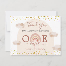 ボホーレインボーイズシェアオンダーフル誕生日 サンキューカード