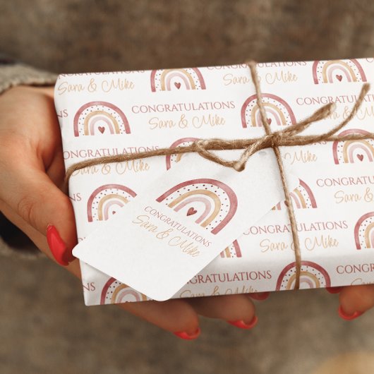 ボホーレインボーオフィシャルギフトラベル ギフトタグ