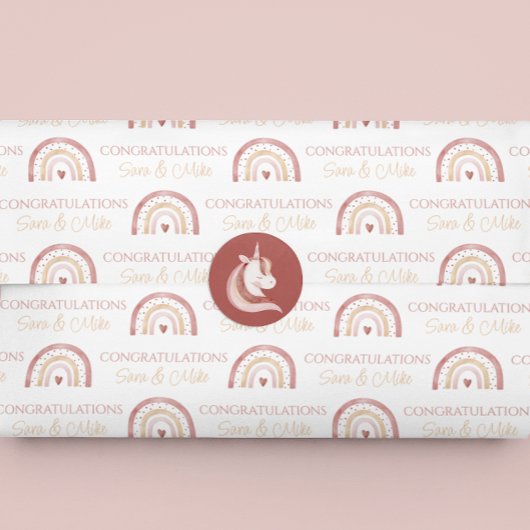 ボホーレインボーオフィッシュティッシュペーパー 薄葉紙