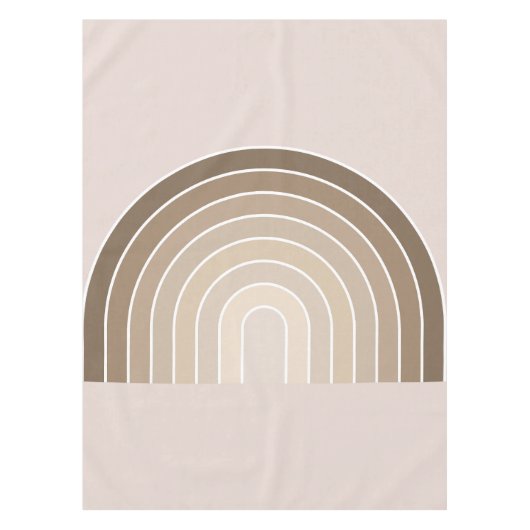 ボホーレインボーオリーブアーストーン テーブルクロス (正面)