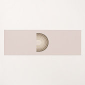 ボホーレインボーオリーブアーストーン ヨガマット (正面(横))