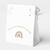 ボホーレインボーグリッターハートファースト誕生日フビープボー フェイバーボックス (裏面サイド)