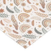 ボホーレインボーテーブルランナーボヘお洒落ミアンデコール ロングテーブルランナー (コーナー)