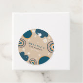 ボホーレインボーデイジーベージュ誕生日 フェイバータグ (インサイチュ)