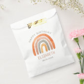 ボホーレインボーハッピーバースデーフリットバッグ フェイバーバッグ (封をした状態)