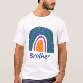 ボホーレインボーファミリー – ブラザー Tシャツ (正面)