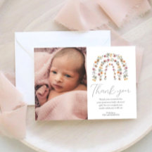 ボホーレインボーフローラワイルドフラワーガールベビーシャワー