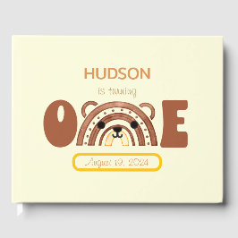 ボホーレインボーベアファースト誕生日 ゲストブック