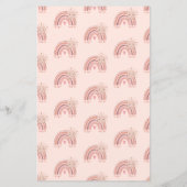 ボホーレインボーベビー予測&アドバイスベビーシャワー (裏面)