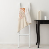 ボホーレインボーベージュテラコッタ シェルパブランケット (インサイチュ)