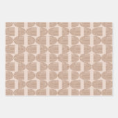 ボホーレインボーラインアーチinブラウン&テラコッタ ラッピングペーパーシート (正面3)