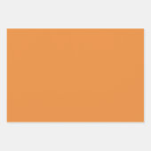 ボホーレインボー秋パンプキンベビーシャワー ラッピングペーパーシート (正面3)