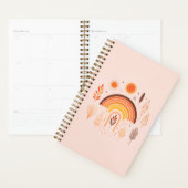 ボホーレインボー自然プラントウィークリープランナー プランナー手帳 (ディスプレー)