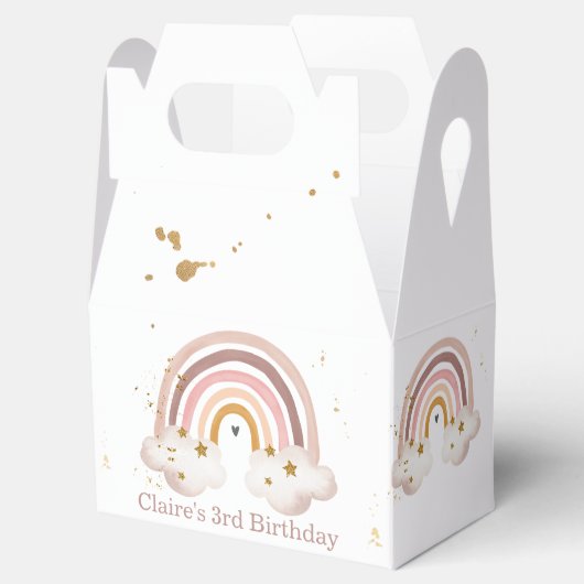 ボホーレインボー誕生日ニュートラルボヘミアンフビーボックス フェイバーボックス (オープン)