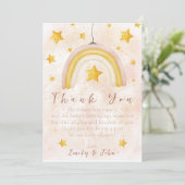 ボホーレインボー魔法金ゴールドスターダストありがとう 招待状 (スタンド正面)