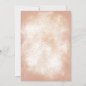 ボホーレインボー魔法金ゴールドスターダストありがとう 招待状 (裏面)