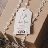 ボホーレインボー&ハートオ何おもしろいファミリーギフトラベル ギフトタグ