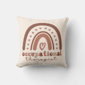 ボホーレインボーOT職業セラピストギフト クッション (正面)