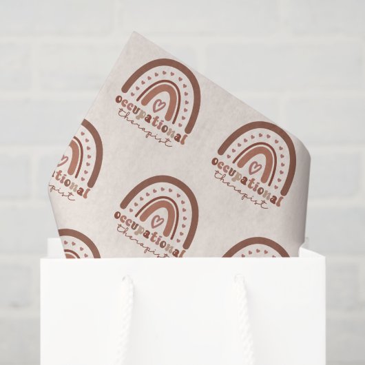 ボホーレインボーOT職業セラピスト 薄葉紙 (ギフトバッグ)