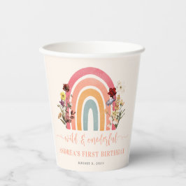 ボホーワイルド&オンダーフル花虹1歳 紙コップ