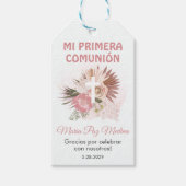 ボホー初スペインの交会プリメラ ギフトタグ (正面)