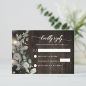 ボホー素朴ウッドライツボホグリーン 出欠カード (スタンド正面)