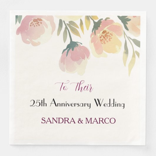 ボホー結婚ズナプキンヴィンテージフローラブーケ (正面)