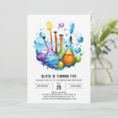 ボホ不機嫌サイエンティスト発見誕生日 招待状 (スタンド正面)