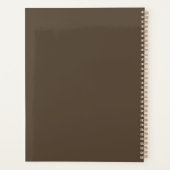 ボホ先生感謝モダン虹 プランナー手帳 (裏面)