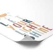 ボホ光輝きのポスター ポスター (角)