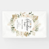 ボホ冒険から赤ちゃんシャワーを始める 横断幕 (横)