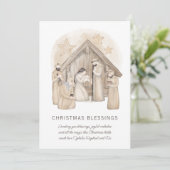 ボホ出生安定シーンホリデーカード シーズンカード (スタンド正面)