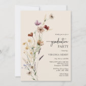 ボホ卒業 招待状 (正面)