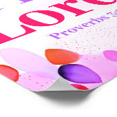 ボホ卿クリスチャン・ガール10代のアートに信頼 ポスター (角)