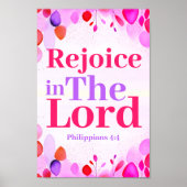 ボホ卿クリスチャン・ガール10代のアートに喜ぶ ポスター (正面)