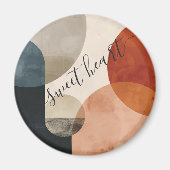 ボホ名前をカスタムする マグネット (正面)