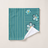 ボホ名門私立校風のスタイル バスタオルセット (ウォッシュタオル)