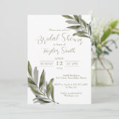 ボホ地中海のシックミニマル招待状 招待状 (スタンド正面)