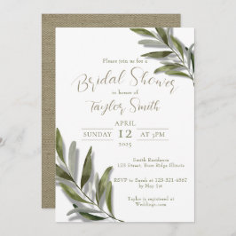 ボホ地中海のシックミニマル招待状 招待状