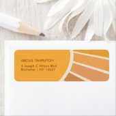 ボホ夏の最初の旅のまわりに日の最初の誕生日 ラベル (インサイチュ)