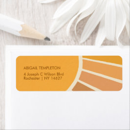 ボホ夏の最初の旅のまわりに日の最初の誕生日 ラベル