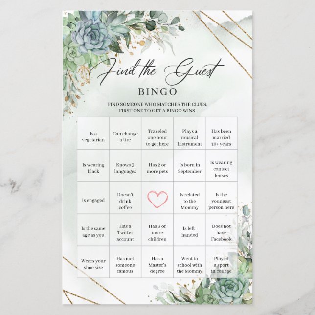 ボホ多肉ユーカリプトゥスザゲストビンゴを見つける (正面)