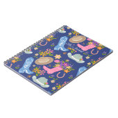 ボホ女性のカーボーイジャーナル ノートブック (左側)