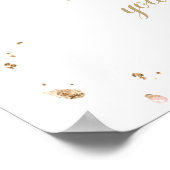 ボホ女性のカーボーイブートパンパスグラスバラ歓迎 ポスター (角)