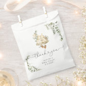 ボホ子供部屋かわいい赤ちゃん女感謝していの子の衣装 フェイバーバッグ (クリップ留めされた状態)