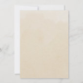 ボホ子供部屋シックベビーシャワー招待状 招待状 (裏面)