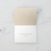 ボホ子供部屋シック赤ちゃんシャワーありがとう サンキューカード (内部)