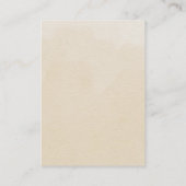 ボホ子供部屋シック赤ちゃんシャワーアドバイスカード アドバイスカード (裏面)