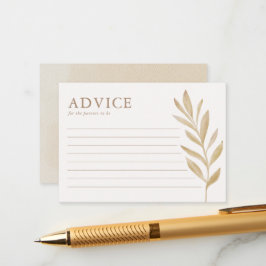 ボホ子供部屋シック赤ちゃんシャワーアドバイスカード アドバイスカード